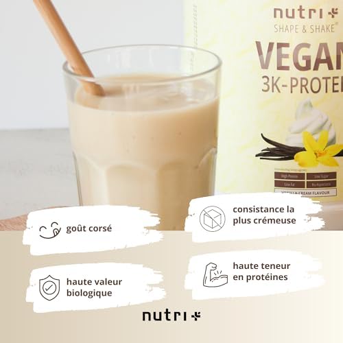 Vue 3 de Nutri Vegan Protein Vanilla