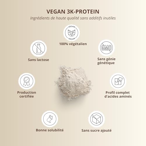 Vue 4 de Nutri Vegan Protein Vanilla