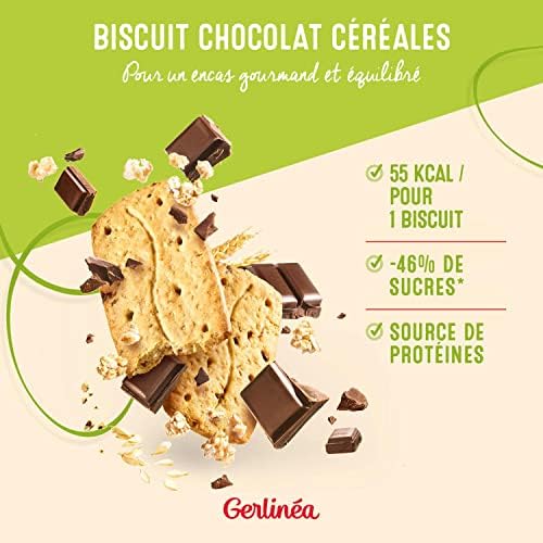 Vue 3 de Gerlinea Biscuits Chocolat Cereales