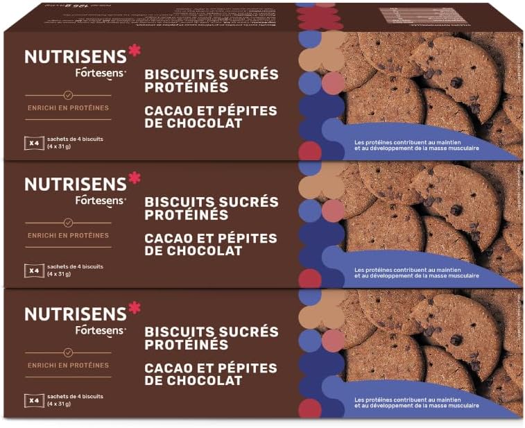 Nutrisens Biscuits Sucres Proteines