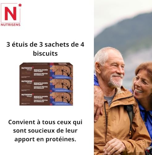 Vue 6 de Nutrisens Biscuits Sucres Proteines