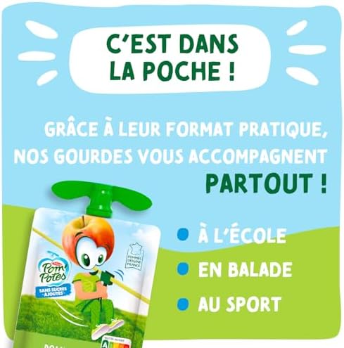 Vue 4 de Pompotes Compote Gourde Sans