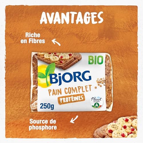 Vue 2 de Bjorg Pain Complet Proteines
