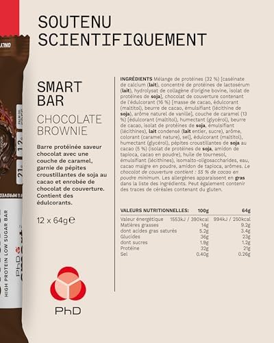 Vue 4 de Phd Nutrition Smart Bar