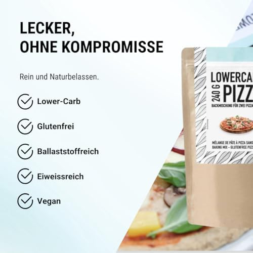 Vue 7 de Lowercarb Melange Pizza