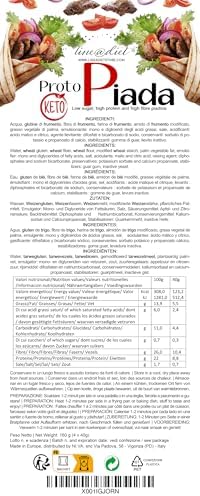 Vue 2 de Piadinas Proteiques Linediet Paquets