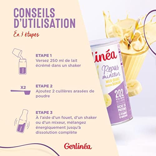 Vue 3 de Gerlinea Boisson Milkshake Gout