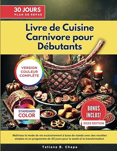 Livre De Cuisine Carnivore