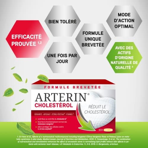 Vue 5 de Arterin Cholesterol Complement Alimentaire