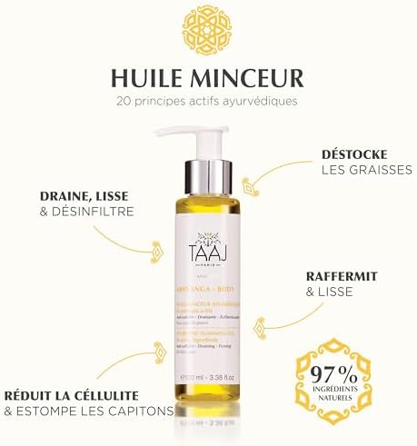 Vue 2 de Taaj Huile Minceur Ayurvedique