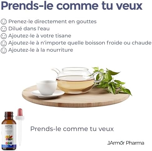 Vue 7 de Detox Depur Gouttes Ml