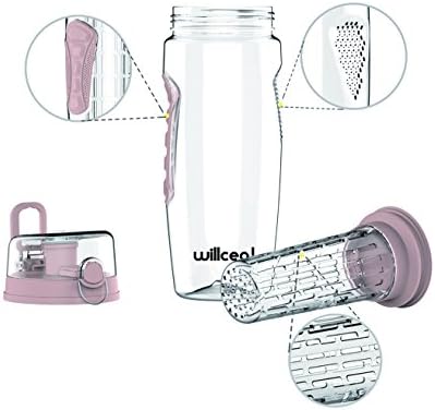 Vue 3 de Willceal Bouteille Deau Avec