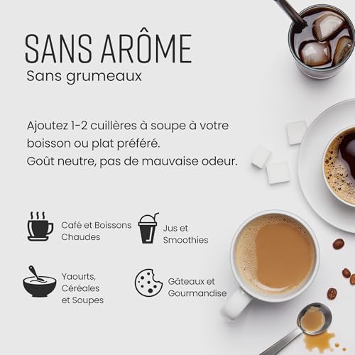 Vue 3 de Peptide De Collagene Hydrolyse