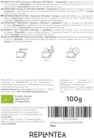 Vue 7 de Tisane De Pissenlit Feuille