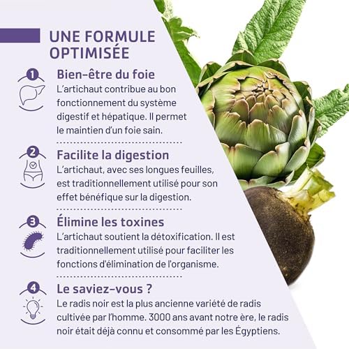 Vue 4 de Juvamine Artichaut Radis Noir