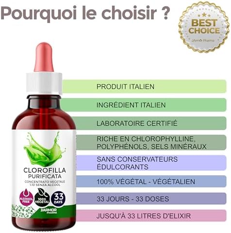 Vue 5 de Chlorophylle Liquide Concentree Ml