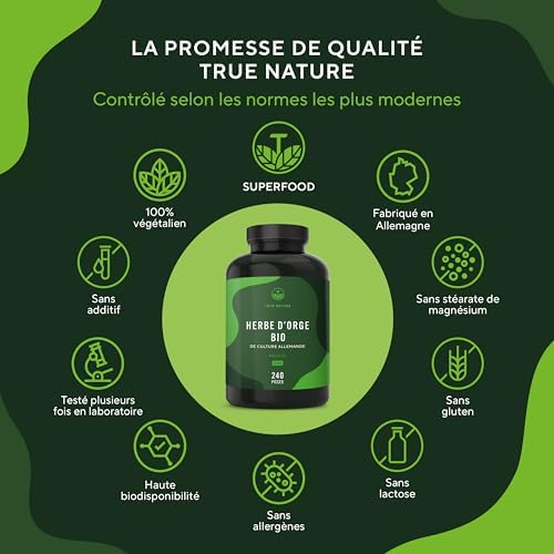 Vue 2 de Herbe Dorge Bio Mg