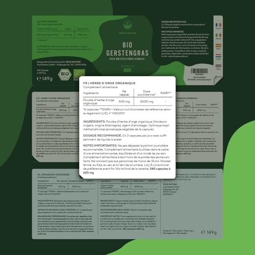 Vue 6 de Herbe Dorge Bio Mg