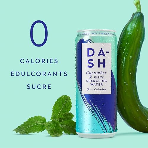 Vue 3 de Dash Water Concombre Menthe