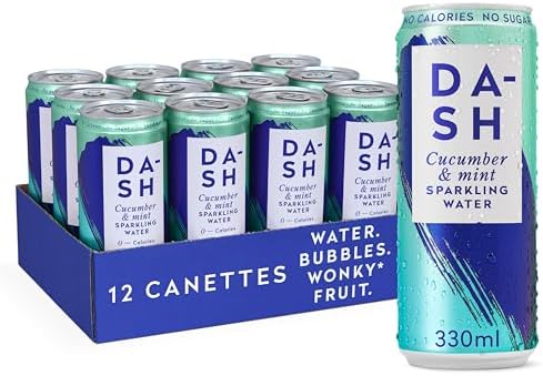 Vue 4 de Dash Water Concombre Menthe