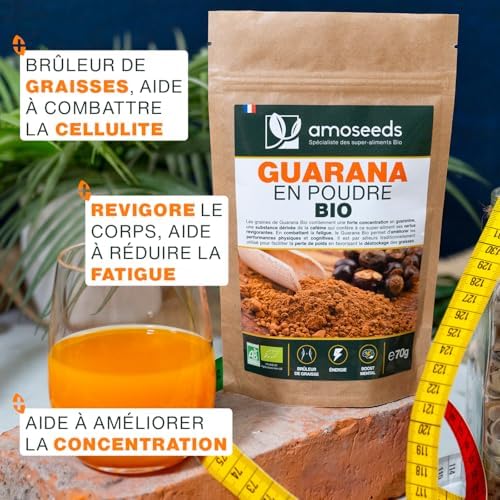 Vue 2 de Guarana En Poudre Bio