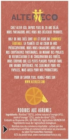 Vue 6 de Alter Eco Infusion Rooibos