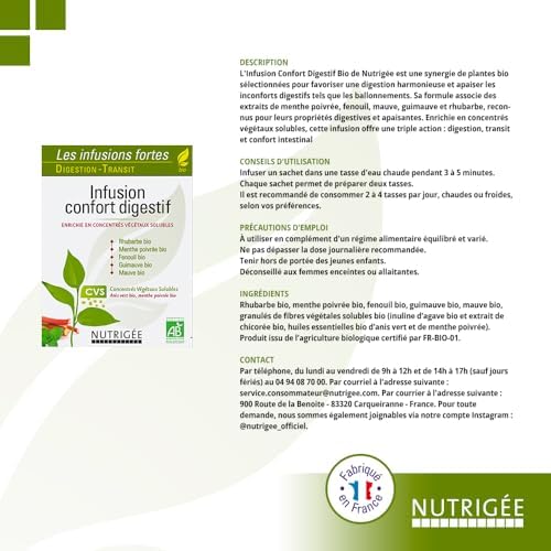 Vue 2 de Nutrigee Infusion Confort Digestif