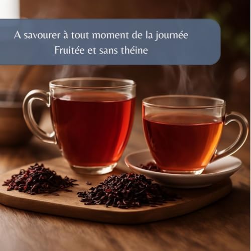 Vue 4 de Fleurs Dhibiscus Bio Entieres