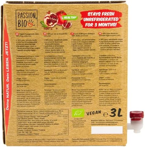 Vue 4 de Jus De Grenade Bio