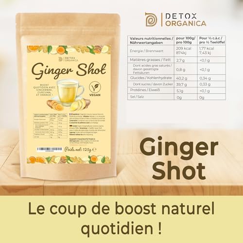 Vue 2 de Detox Organica Ginger Shot