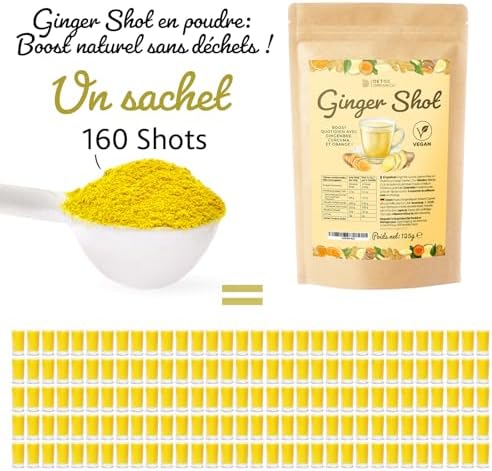 Vue 5 de Detox Organica Ginger Shot