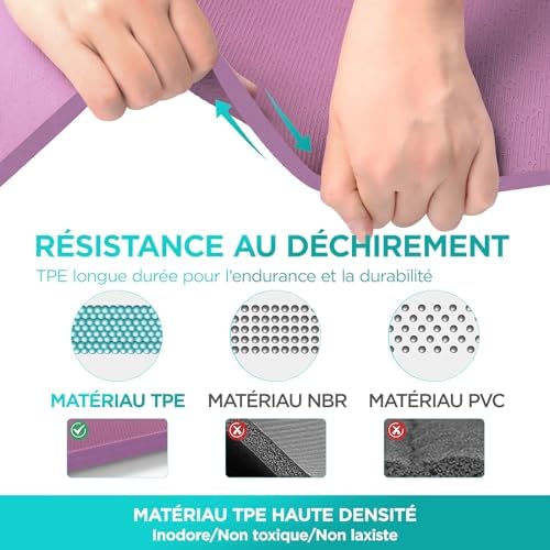 Vue 4 de Outdouse Tapis De Yogatapis