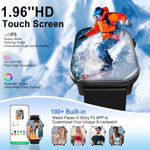 Vue 3 de Montre Connectee Homme Femme