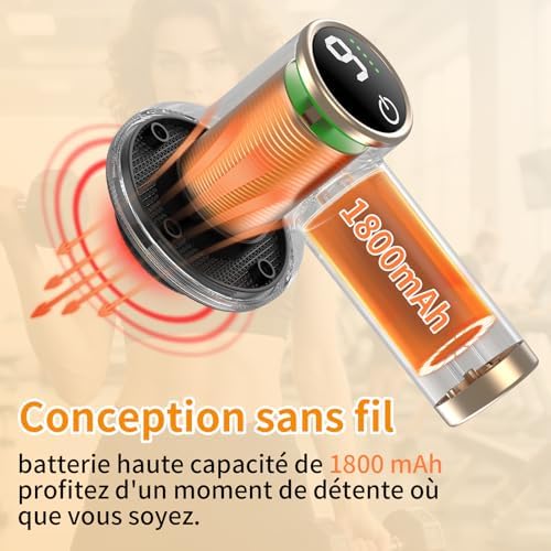 Vue 5 de Masseur Anticellulite Electrique Rechargeable