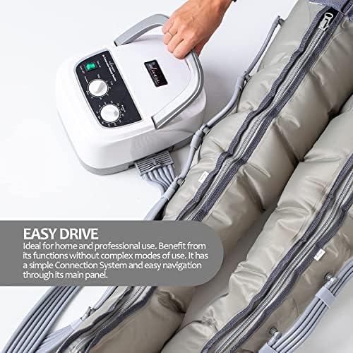 Vue 3 de Edicare Bottes Pressotherapie Drainage