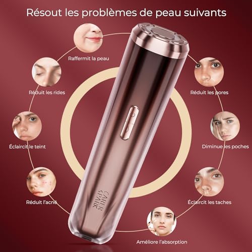 Vue 3 de Carer Spark Appareil Radiofrequence