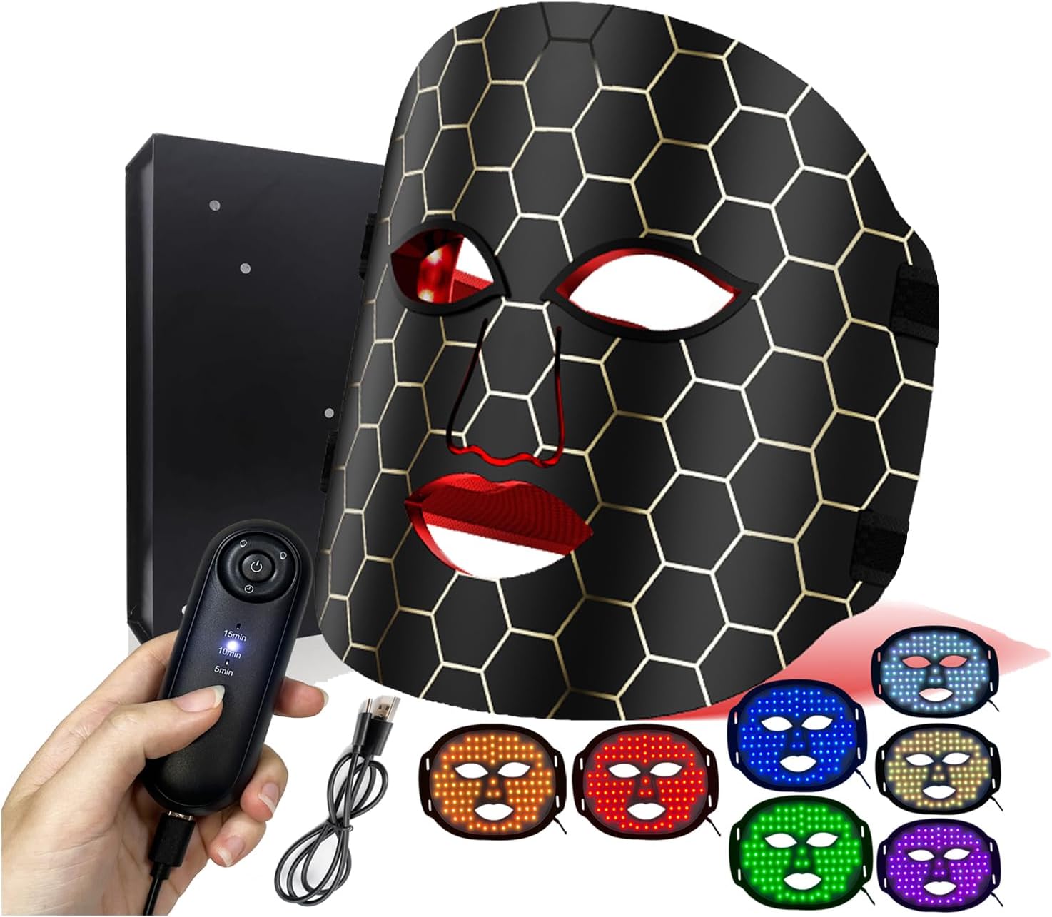 Masque Facial Led De