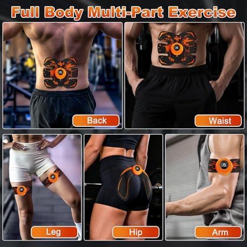 Vue 6 de Electrostimulateur Musculaire Ems Ceinture