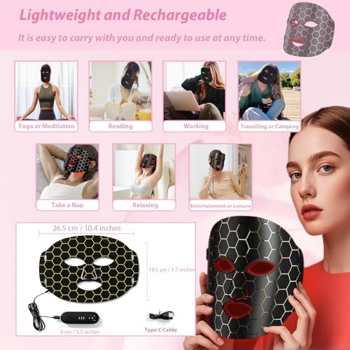 Vue 7 de Masque Facial Led De