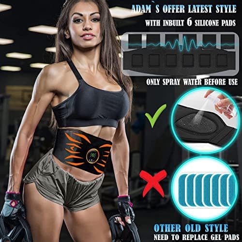 Vue 2 de Electrostimulateur Musculaireceinture Abdominale Electrostimulation