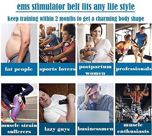 Vue 7 de Electrostimulateur Musculaireceinture Abdominale Electrostimulation