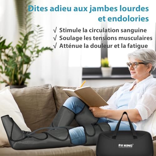 Vue 3 de Fit King Bottes Pressotherapie