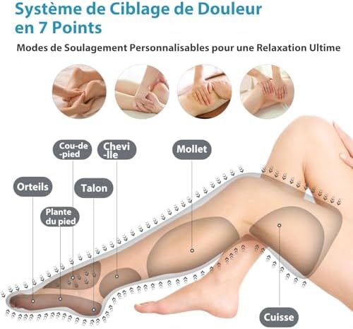 Vue 5 de Fit King Bottes Pressotherapie