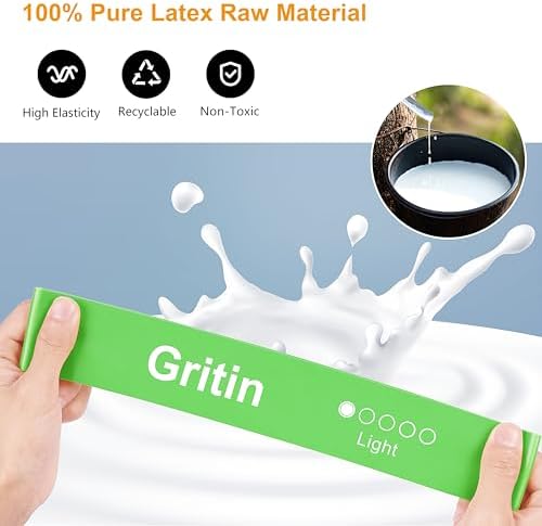 Vue 3 de Gritin Bande Elastique Fitness
