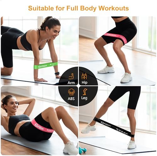 Vue 6 de Gritin Bande Elastique Fitness