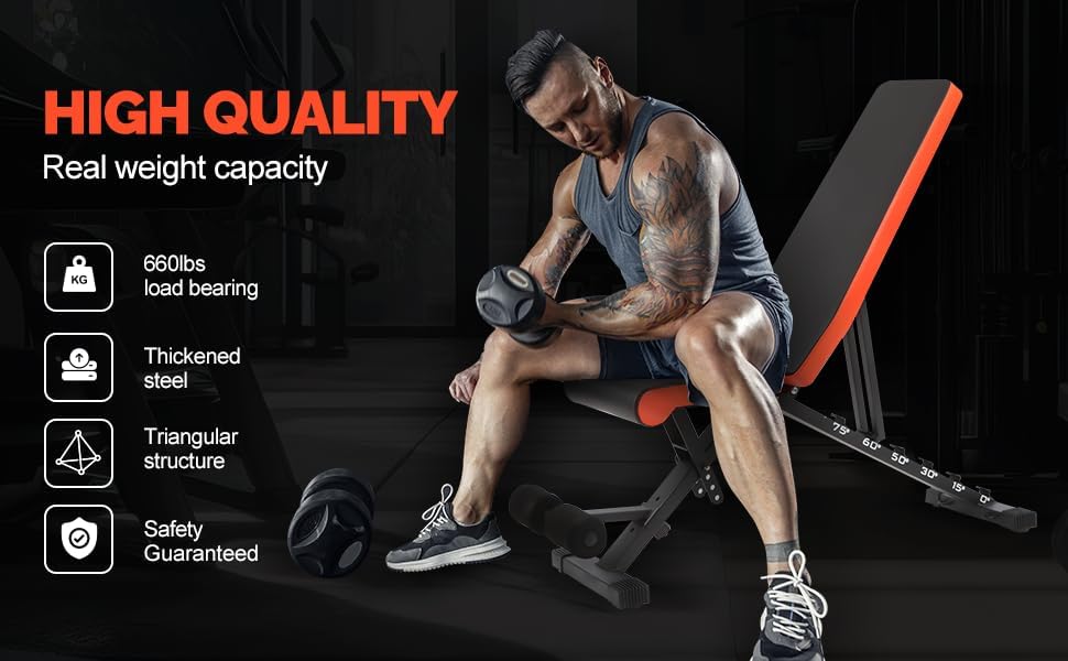 Vue 3 de Banc De Musculation Pliable