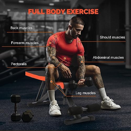 Vue 5 de Banc De Musculation Pliable