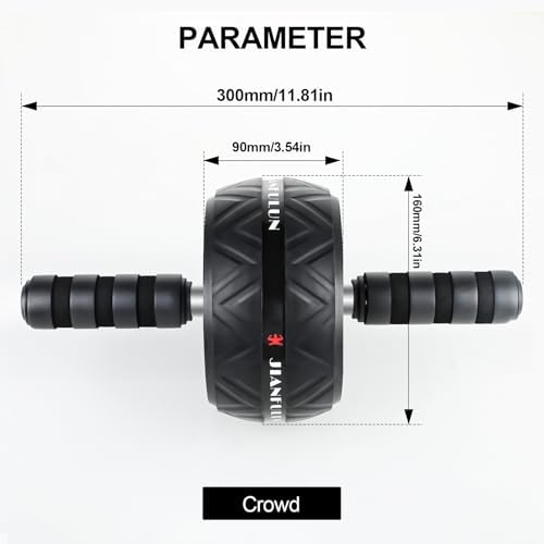 Vue 2 de Roue Abdominale Ab Roller