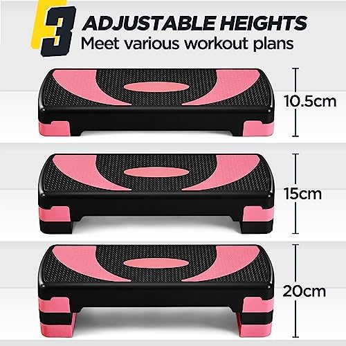 Vue 4 de Yaheetech Stepper Aerobic Step
