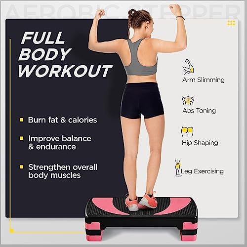 Vue 5 de Yaheetech Stepper Aerobic Step
